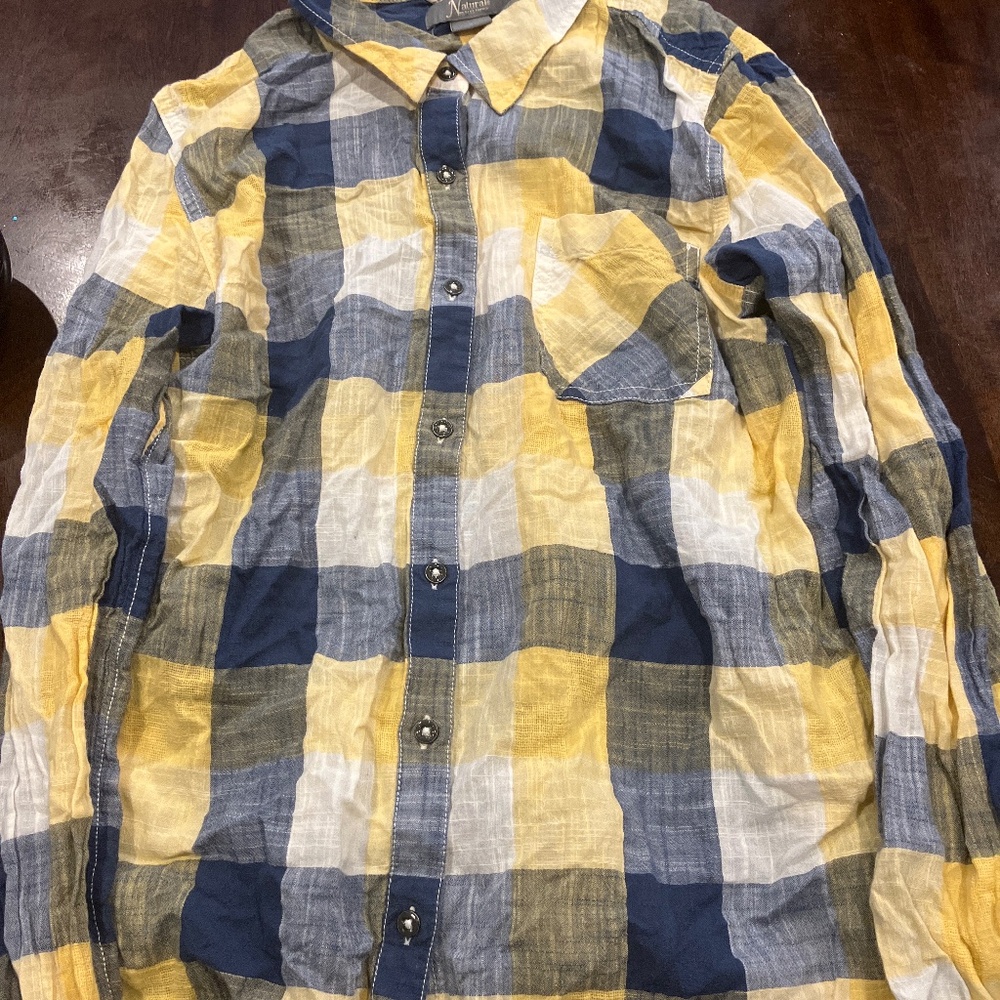 Natural Reflections Shirt-never worn-size large